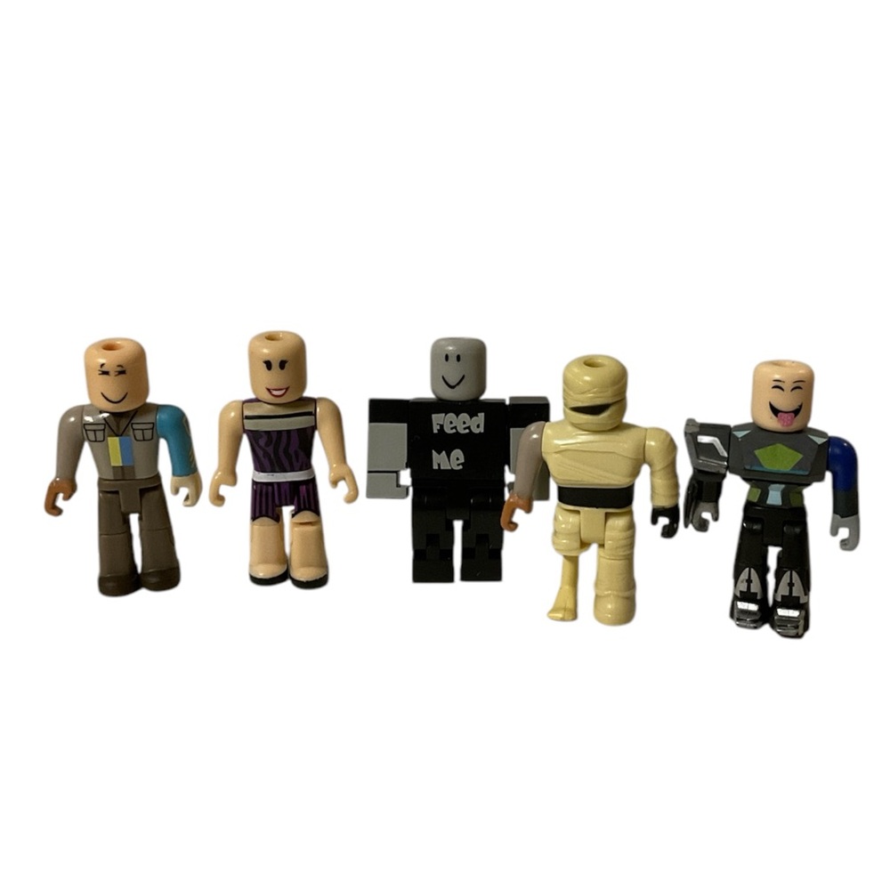 Roblox Figurine Bundle Of 5 Interchangeable Action Figures Lot Toys